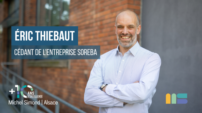 Eric Thiebaut - cédant de l'entreprise Soreba